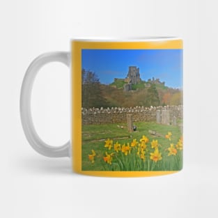 Eternal Springtime, Corfe Castle, March 2024 Mug